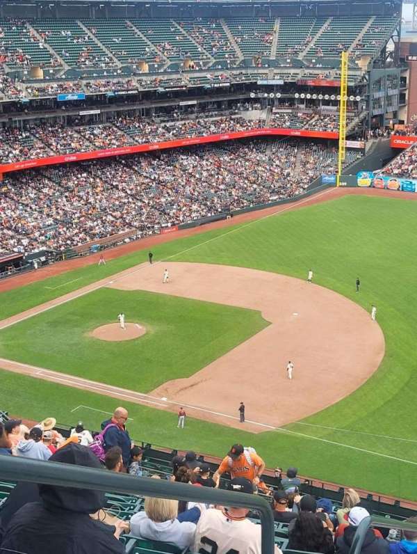 Oracle park, section: VR302, row: 18, seat: 4