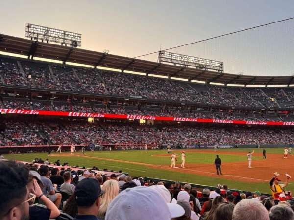 Angel Stadium, section: 127, row: P, seat: 9