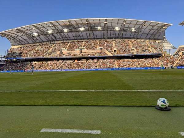 BMO Stadium, section: BENCHS, row: A, seat: 8