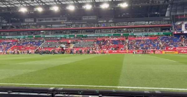 Sports Illustrated Stadium, section: 124F, row: 1, seat: 20