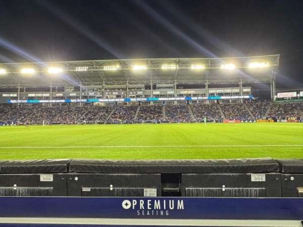 Dignity Health Sports Park, section: Field 7, row: A, seat: 20