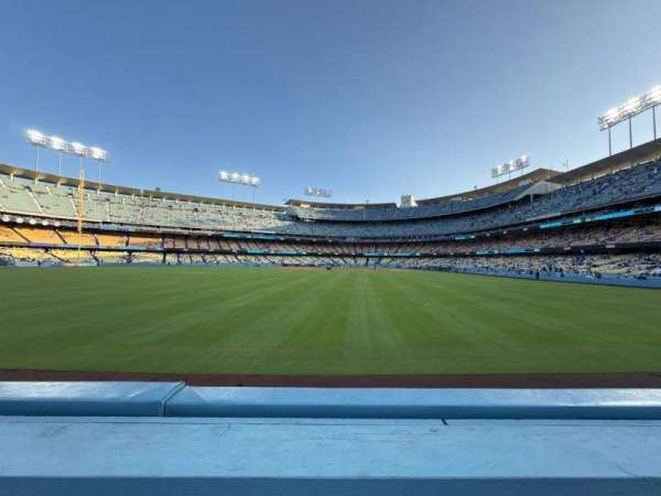 Dodger Stadium, section: LF Home Run Seat B, row: 1, seat: 11