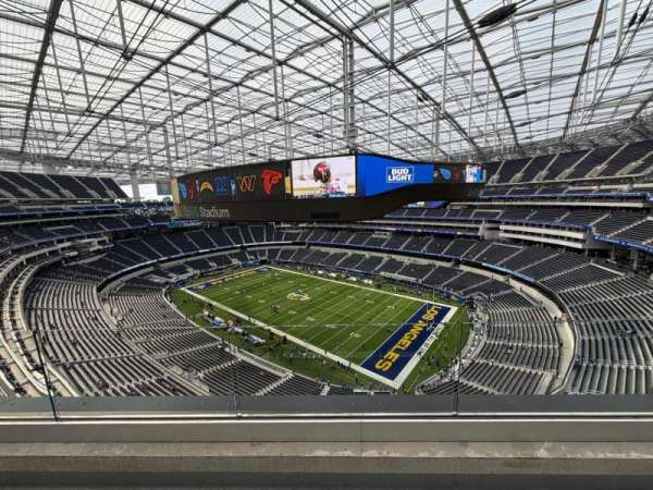 SoFi Stadium, section: 451, row: 2, seat: 14