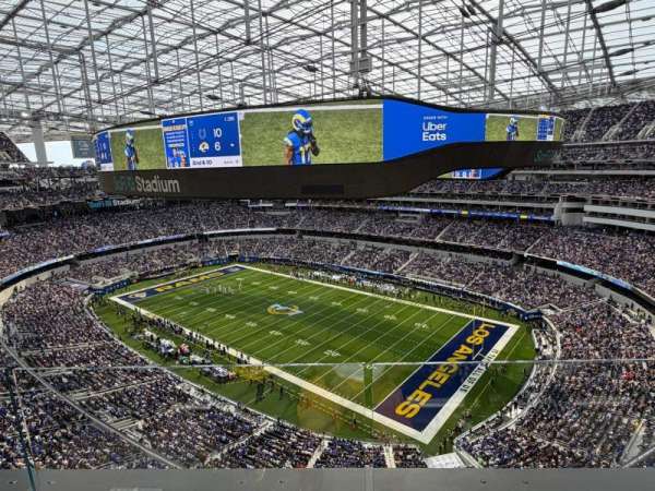 SoFi Stadium, section: 451, row: 2, seat: 13