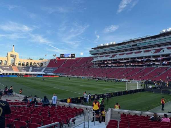 Los Angeles Memorial Coliseum, section: 117, row: 15, seat: 23