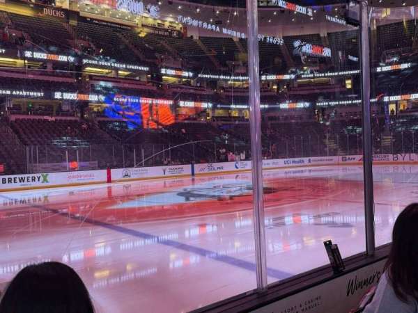 Honda Center, section: 209, row: B, seat: 14