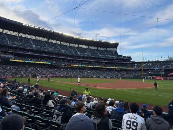 T-Mobile Park, section: 118, row: 11, seat: 1