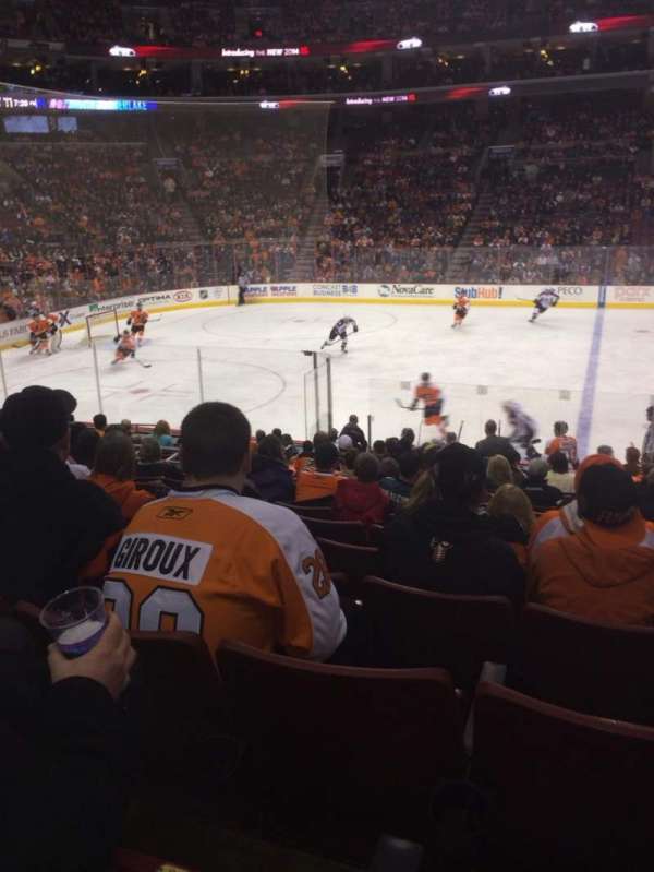 Xfinity Mobile Arena, section: 124, row: 12, seat: 7