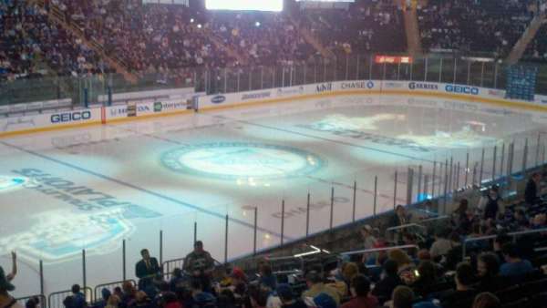 Madison Square Garden, section: 209, row: C, seat: 7
