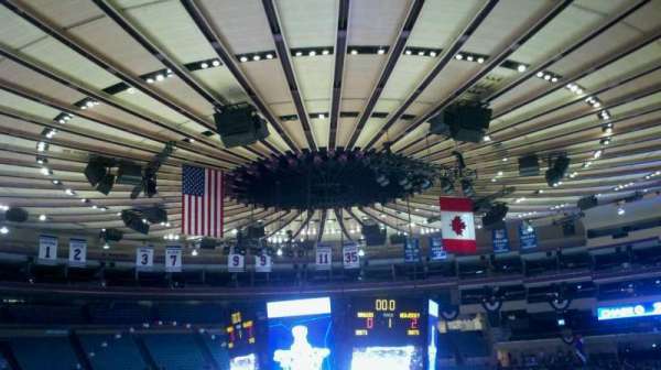 Madison Square Garden, section: 209, row: C, seat: 7