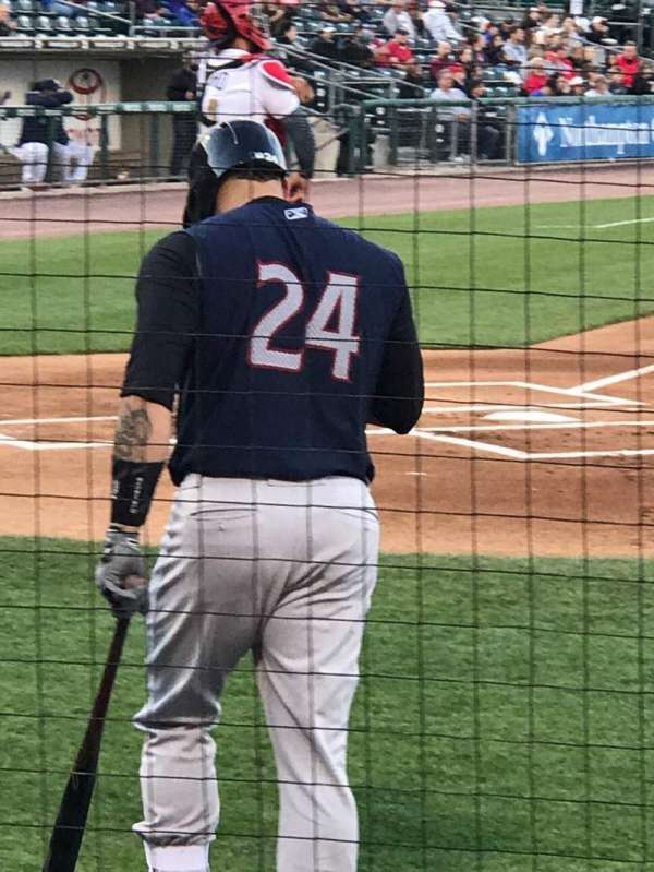 Coca-Cola Park, section: 108, row: D, seat: 1