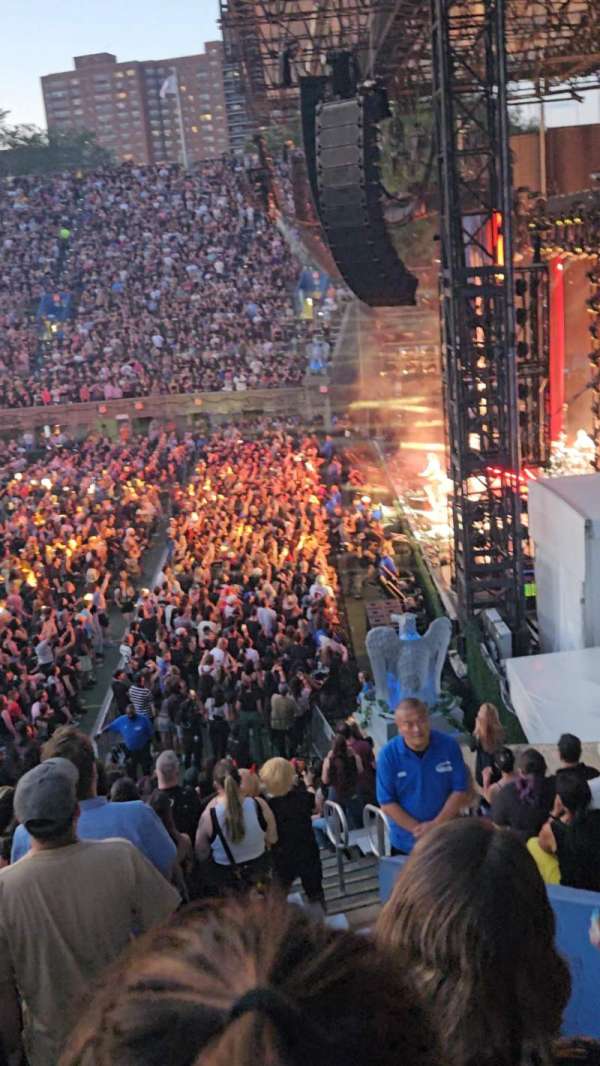 Forest Hills Stadium, section: 102LV, row: DD
