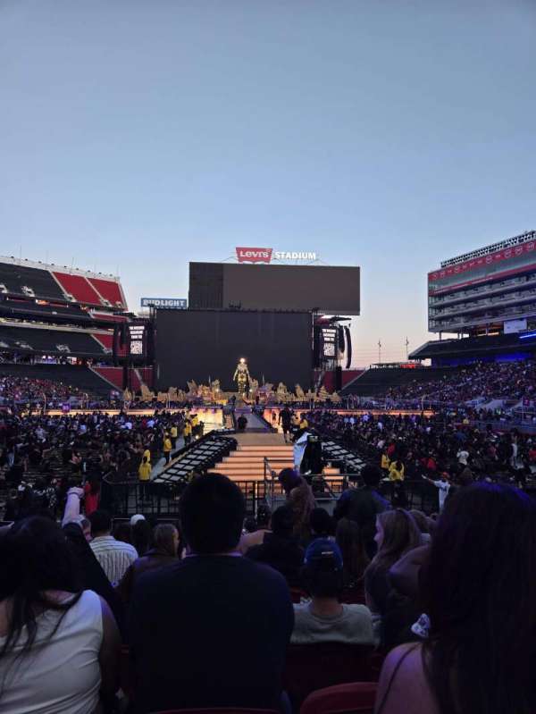 Levi's Stadium, section: 103, row: 10, seat: 17