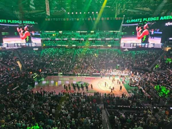 Climate Pledge Arena, section: 114, row: A, seat: 5