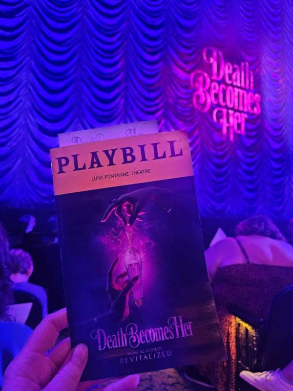 Lunt-Fontanne Theatre, section: Orchestra L, row: D, seat: 1