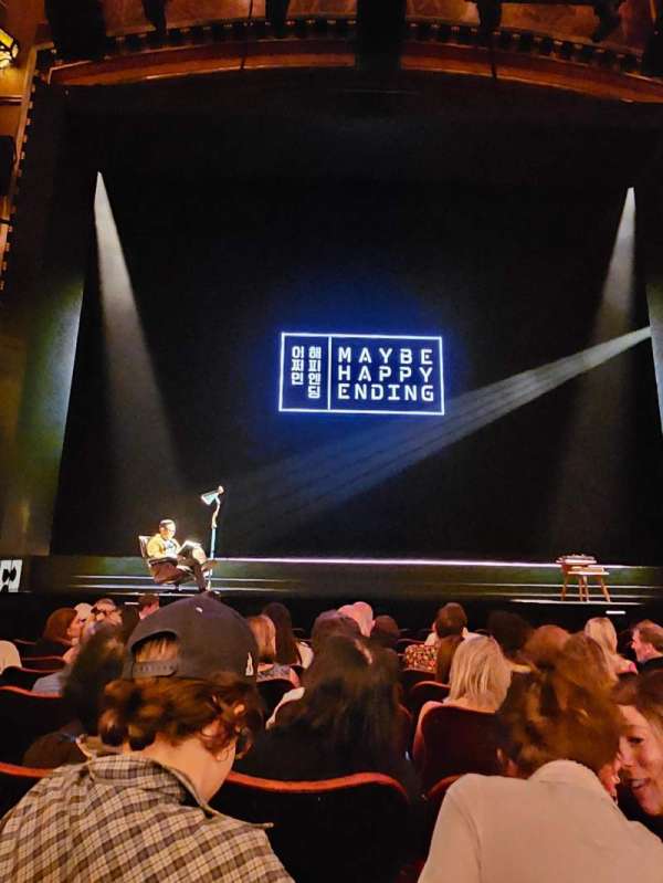 Belasco Theatre, section: Orchestra C, row: J, seat: 106