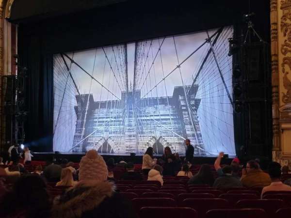 Cadillac Palace Theater, section: Orchestra R, row: S, seat: 30