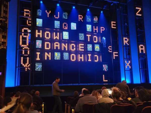 Belasco Theatre, section: Orchestra L, row: K, seat: 1