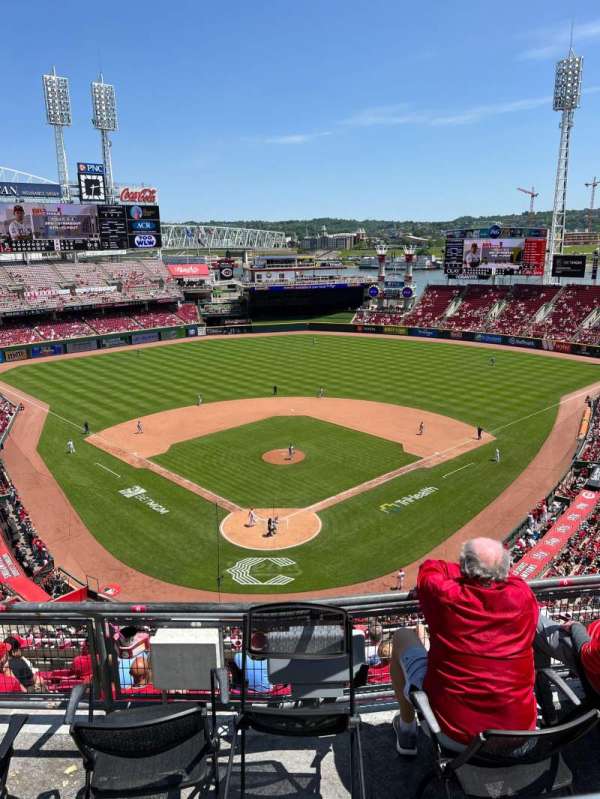 Great American Ball Park, section: 524, row: A, seat: 9