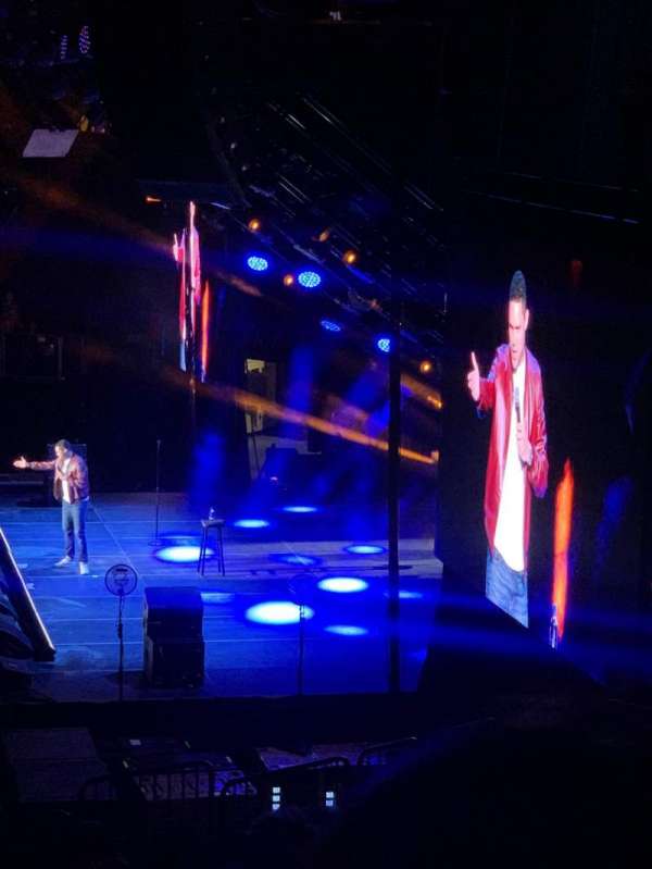 Madison Square Garden, section: 109, row: 18, seat: 7