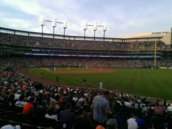 Comerica Park, section: 113, row: 26, seat: 7
