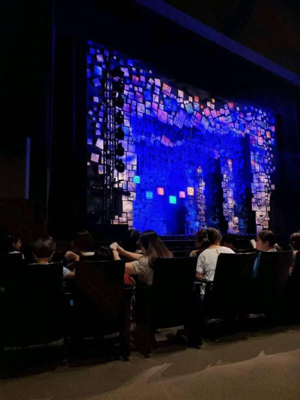 Sands Theatre at Marina Bay Sands, section: Stalls Left, row: J, seat: 44