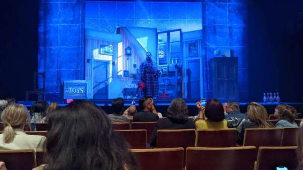 Ahmanson Theatre, section: Orchestra, row: D, seat: 18