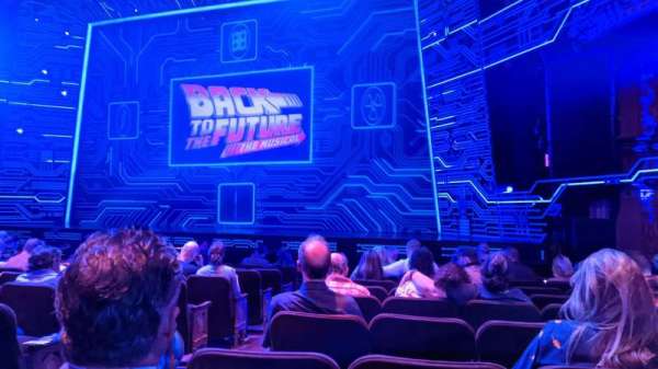 Winter Garden Theatre, section: Orchestra R, row: K, seat: 4