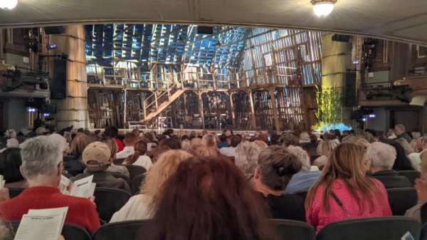 Nederlander Theatre, section: Orchestra C, row: P, seat: 112