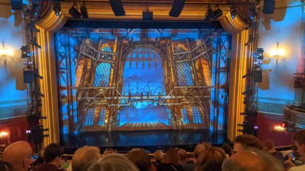 St. James Theatre, section: Mezzanine C, row: F, seat: 108