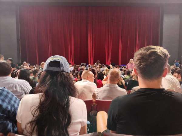 The Greek Theatre, section: A Center, row: H, seat: 112