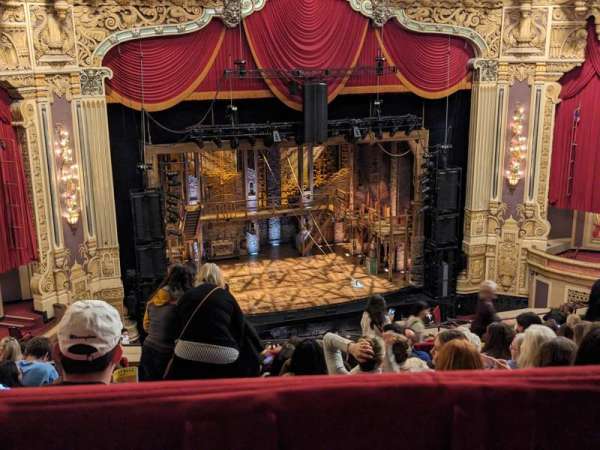 James M. Nederlander Theatre, section: Balcony L, row: M, seat: 353