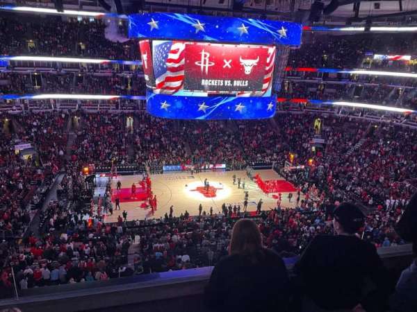 United Center, section: 319, row: 8, seat: 7