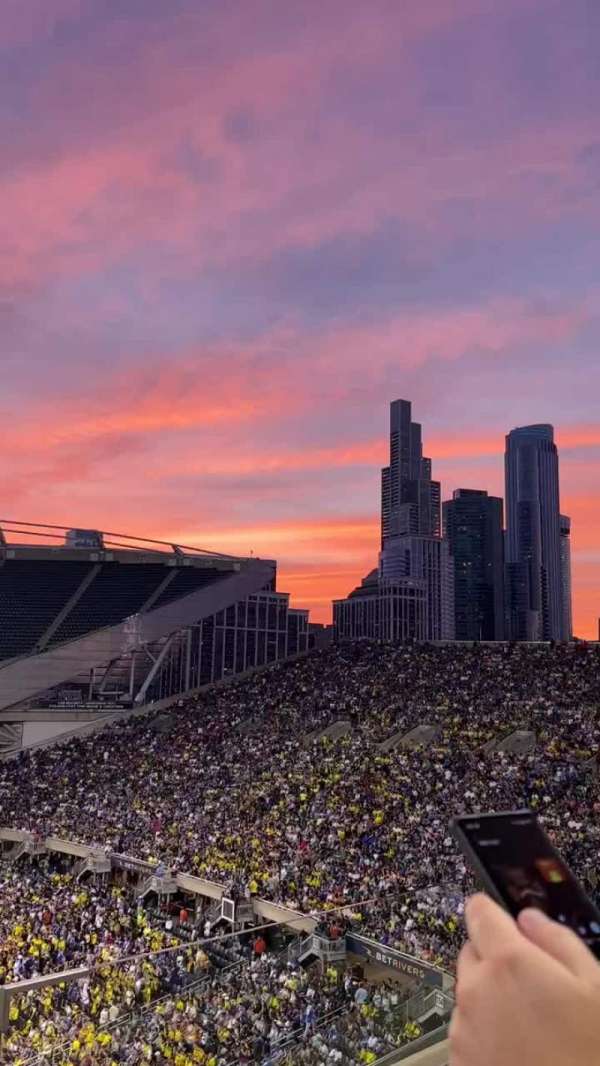 Soldier Field, section: 305, row: 9, seat: 16