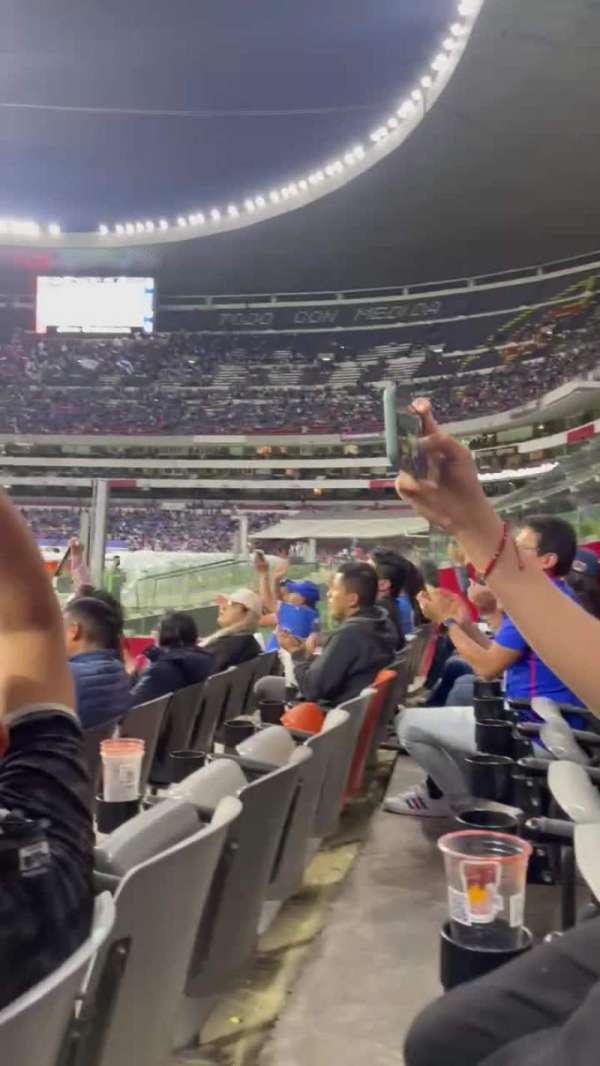 Estadio Azteca, section: 126, row: B, seat: 11