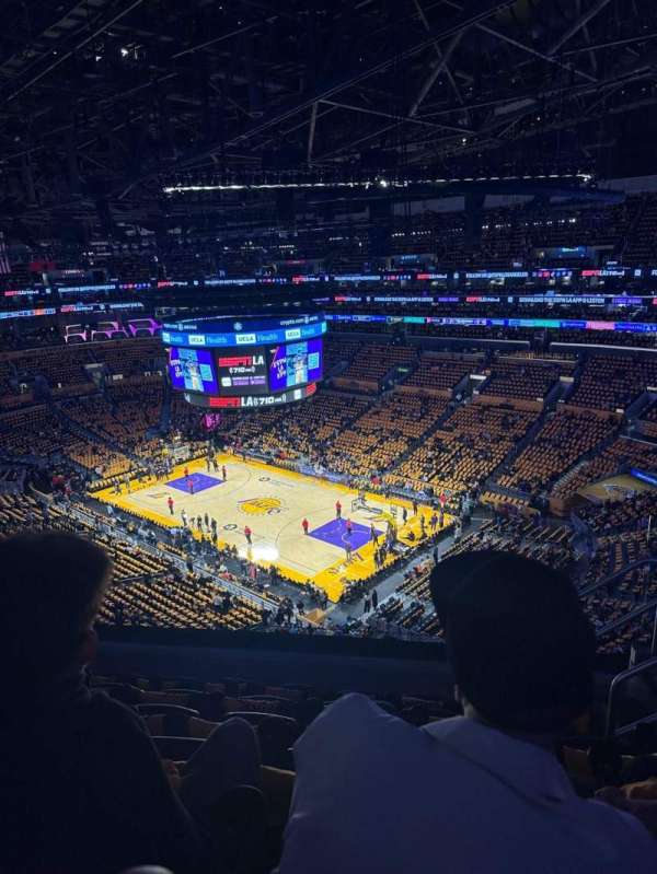 Crypto.com Arena, section: 314, row: 6, seat: 4
