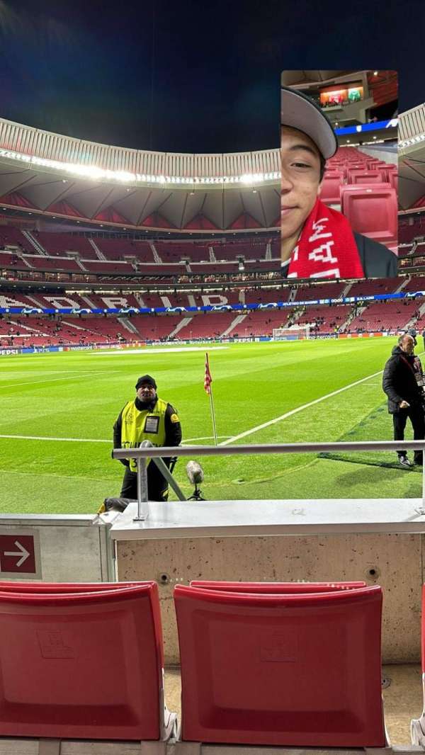 Estadio Metropolitano, Madrid, section: 111, row: 3, seat: 3