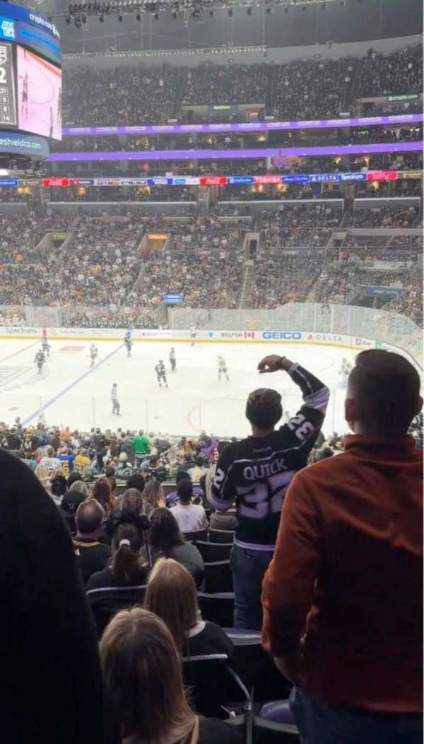 Crypto.com Arena, section: Pr12, row: 12, seat: 9