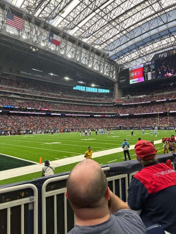 NRG Stadium, section: 131, row: B, seat: 15