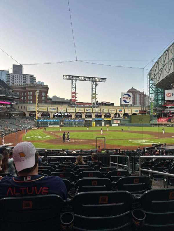 Daikin Park, section: 120, row: 21, seat: 23