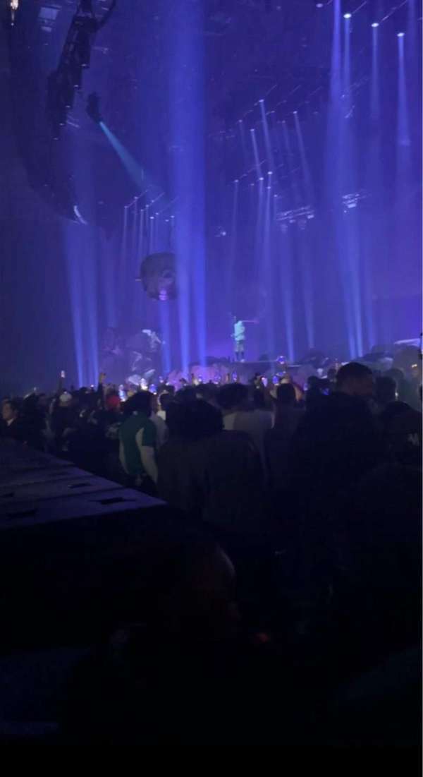 MGM Grand Garden Arena, section: 10, row: A