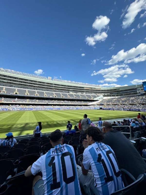 Soldier Field, section: 141, row: 8, seat: 11