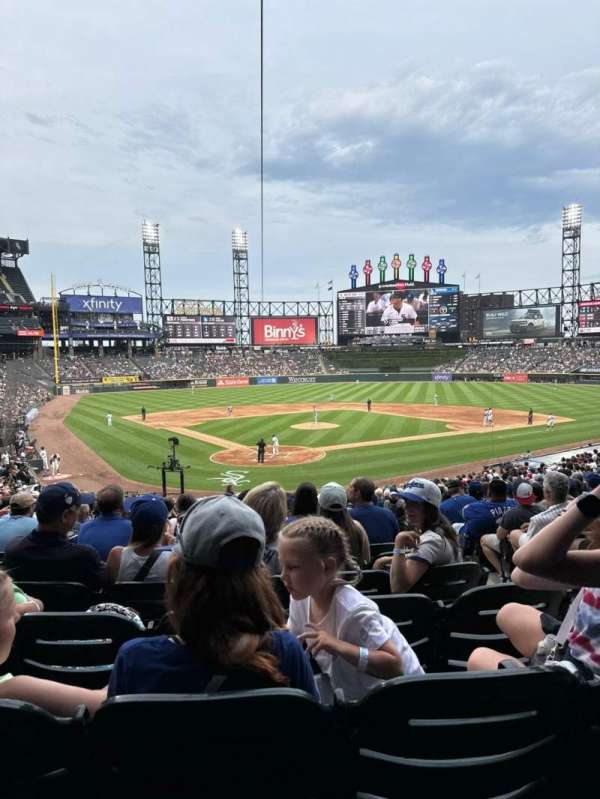 Rate Field, section: 131, row: 34, seat: 3