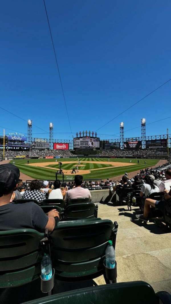 Rate Field, section: 132, row: 21, seat: 1