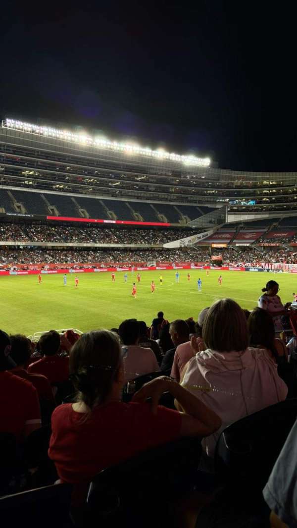 Soldier Field, section: 142, row: 16, seat: 10