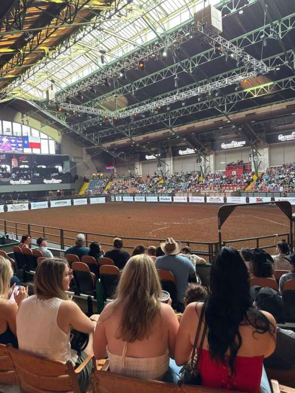 Cowtown Coliseum, section: B, row: 4, seat: 5