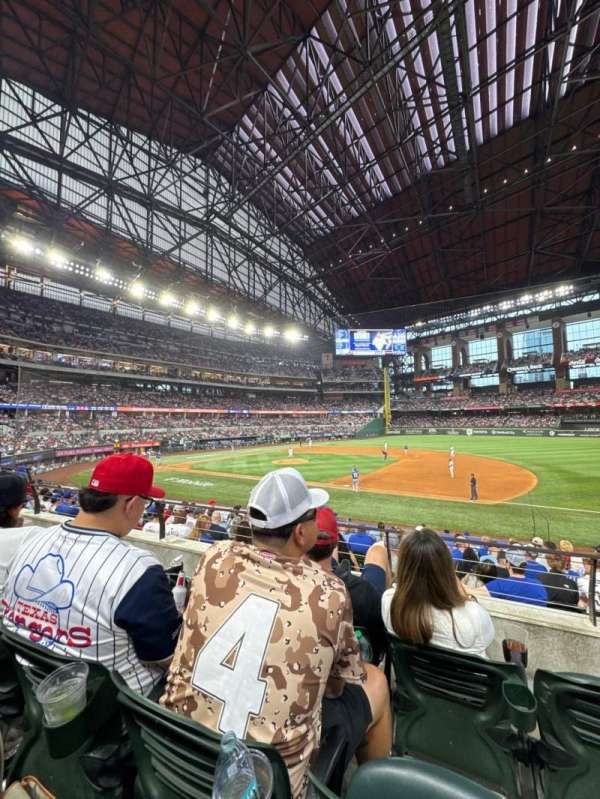 Globe Life Field, section: 20, row: 11, seat: 11