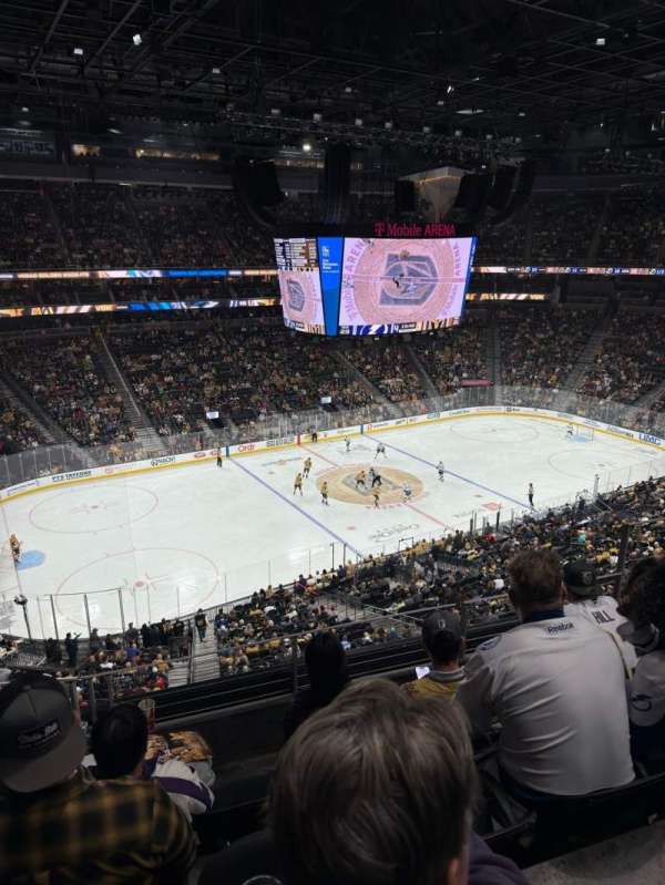 T-Mobile Arena, section: 202, row: D, seat: 6