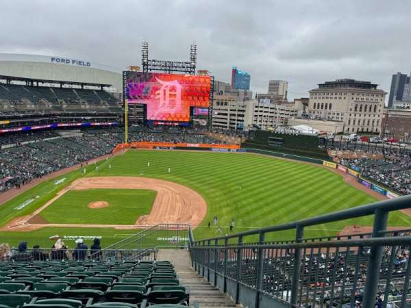 Comerica Park, section: 321, row: 12, seat: 1