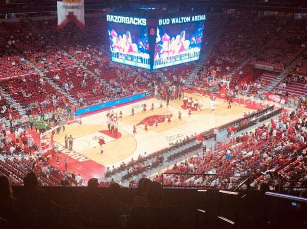 Bud Walton Arena, section: 205, row: 12, seat: 1